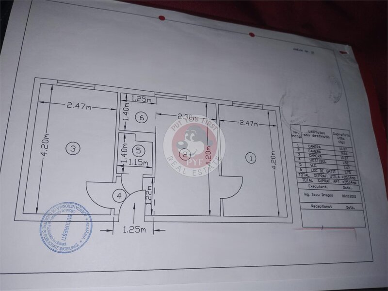 Baicului | Apartament 2 camere | Semidecomandat | 35mp | B10997